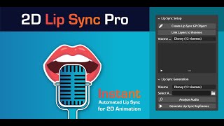 2D Lip Sync Pro Automatic Lip Sync for Blender Animations [upl. by Aonehc]