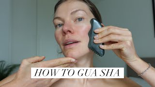 Lymphatic Drainage Gua Sha Massage [upl. by Aneerol988]