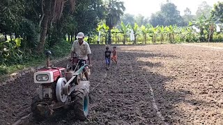 Farming with power tillers for elderly people Today my uncle [upl. by Adrian]