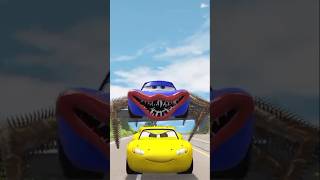 Escape From Lightning McQueen Eater  Car Ride Chase mcqueen lightningmcqueen carridechase [upl. by Onitsoga]