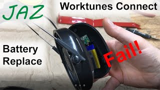 WorkTunes Connect Failed Replace Battery [upl. by Telford]