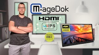 Meilleur moniteur 4K A Ecran Tactile  Magedok T156A [upl. by Bohannon]