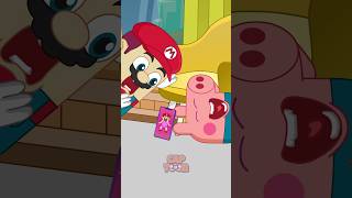 George Pig Edit Marios Funny Photos funnycartoon memeanimation mario funny [upl. by Martelle]