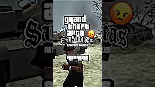 5 ANNOYING THINGS IN GTA SAN ANDREAS 😡 shorts gta gtasanandreas [upl. by Locin]