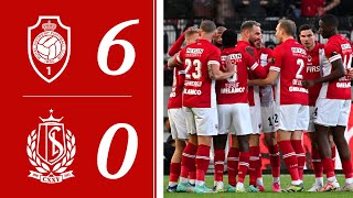 HIGHLIGHTS I ROYAL ANTWERP FC 60 STANDARD DE LIÈGE I JPL speeldag 14 I 2023  2024 [upl. by Savitt455]