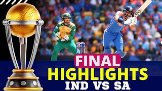 India Vs South Africa T20 WC Final HIGHLIGHTS  India Vs South Africa HIGHLIGHTS  IND VS SA FINAL [upl. by Lemrej393]