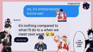 hinata amp kenma cheated ❝ʜᴀɪᴋʏᴜᴜ ʀᴀɴᴅᴏᴍ ᴛᴇxᴛ❞ [upl. by Drarej151]