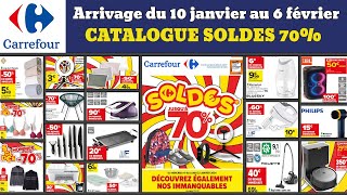 catalogue CARREFOUR Soldes dhiver ✅ Arrivage du 10 janvier 🔥 chasse aux promos deals 70 de remise [upl. by Whitcher]