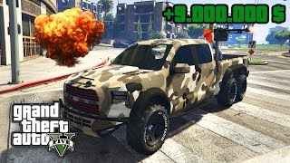 NEUER 2500000 TRUCK 6X6  GTA 5 DLC [upl. by Rimaa]