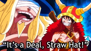 Luffy Makes a Deal Thatll Destroy Elbaf  One Piece Chapter 1132 [upl. by Doownil]