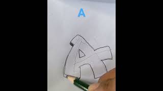 letter A education drawing alphabet snoopdog hiphop [upl. by Guria]