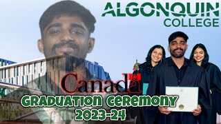 ALGONQUIN GRADUATION CEREMONY 202324  OTTAWA  CANADA  NIZIKTHEVLOGGER  MALAYALAM VLOG [upl. by Mert]