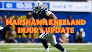 Marshawn Kneeland injuryMarshawn Kneeland injury update Marshawn Kneeland vs Pittsburgh steelers [upl. by Narik]