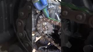 Bike Chain spoket lubrican skills shortvideo trending automobile shorts [upl. by Iver989]