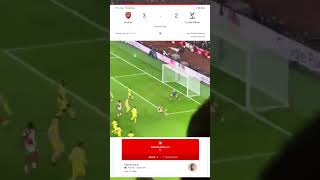 No2 Gabriel Jesus Goal Arsenal vs Crystal Palace [upl. by Gnek270]