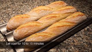 How to make French baguettes [upl. by Eltsyrk]