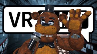 Freddy Fazbear Celebrates His Anniversary In VRChat FT VincentVRCHAT And StrangestVr [upl. by Gaile]