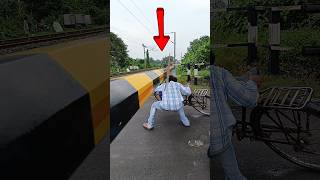 man rail undercrossing shorts youtubeshorts SurojitRailfan [upl. by Hannis470]