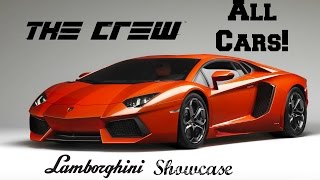 The Crew Lamborghini Showcase  All Lamborghinis [upl. by Gilmore]