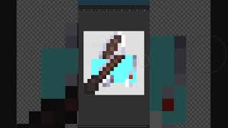 Day 29 Fishing Rod Who here likes fishing minecraft texturepack pixelart fishing fishingrod [upl. by Bunns632]