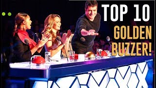 10 BEST GOLDEN BUZZERS EVER ON BRITAINS GOT TALENT [upl. by Arec]