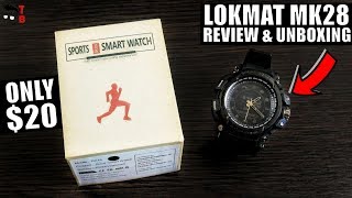 LOKMAT MK28 REVIEW 12 Months Battery Life Is This Really Smartwatch [upl. by Eimmac771]