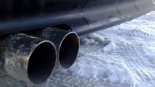 BMW e38 740i M62B44 Magnaflow Exhaust  Faner [upl. by Nilreb]