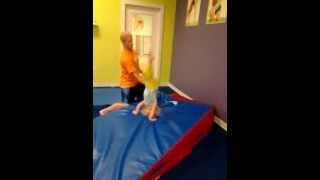 3 year old back handspring [upl. by Harrus]