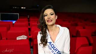 Leila Veslard  Miss Aquitaine 2020  Retour sur une année de Miss [upl. by Orozco90]