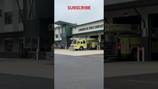 Limerick Fire Dept Ladder 51 Responding to an AFA gogetembrothers firebrothers shorts fire [upl. by Lletnom]