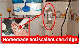 home made antiscalant cartridge filter for water purifier  antiscalant balls [upl. by Yerffoj]