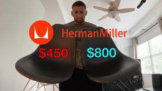 Herman Miller Eames Molded Plastic and Plywood Side Chairs Comparison and Review [upl. by Ledairam]