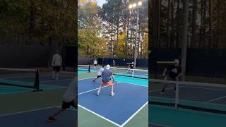 Pickleball Putaway pickleball paddlesport winnerwinnerchickendinner [upl. by Adne]