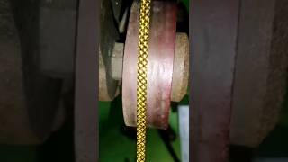 making process of gold chain ring goldjewellery jewelry diamond [upl. by Yerrok379]