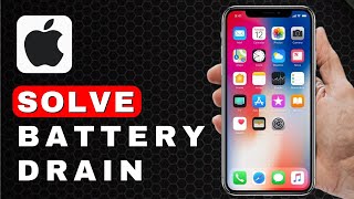 How to Fix Battery Drain  iPhone Tutorial [upl. by Hyacinth925]