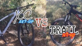 XC vs TRAIL Bike Setup [upl. by Moina]