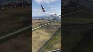 Landing approach Reykjavik Airport Iceland [upl. by Amles]