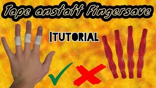 Finger richtig tapen als Torwart Tutorial [upl. by Aieken]