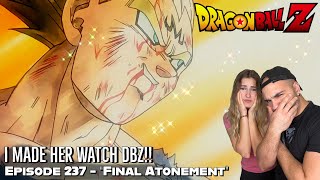 VEGETAS FINAL ATONEMENT Girlfriends EMOTIONAL REACTION TO VEGETAS ULTIMATE SACRIFICE DBZ Ep237 [upl. by Nachison]