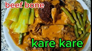 beef bones kare kare [upl. by Lydell230]