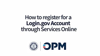 Navigating Federal Retirement How to Register for a Logingov Account through Services Online [upl. by Rolyks330]