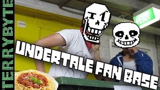 The Undertale Fanbase ft Mothers Basement [upl. by Nessnaj33]