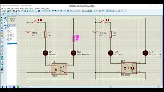 Testing the Optocoupler how it works connection and function Optocoupler PC817 [upl. by Ardnuassac]