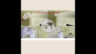 How to Easily Install Roller Blinds  StepbyStep Guide RollerBlinds BlindsInstallation [upl. by Nraa]