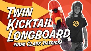 The Clark  Twin Kick Longboard from Landyachtz [upl. by Whitson]