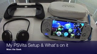 My PSVita Setup amp Whats on it [upl. by Jenelle]