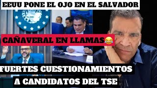 Estados Unidos PONE EL OJO en El Salvador Debate por elección de magistrados del TSE [upl. by Grosberg89]