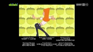 Phineas and Ferb Musical Cliptastical Countdown End CreditsHD [upl. by Weinshienk]