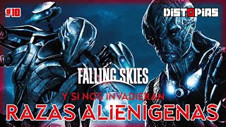 FALLING SKIES y si nos invaden RAZAS ALIENÍGENAS  Review  🎬 [upl. by Anaujat]