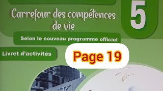 Évaluation et consolidation page 19 Carrefour des compétences de vie 5AEP [upl. by Heddy]